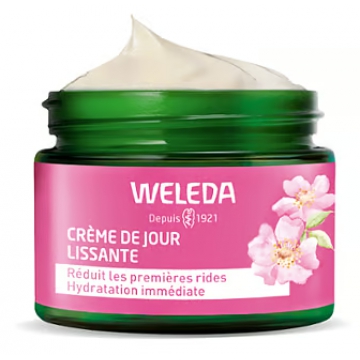 Crème de Jour lissante à la Rose Musquée et thé blanc 40ml - Weleda