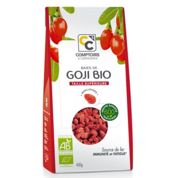 Baies de Goji bio 400g  - Comptoirs et Compagnies