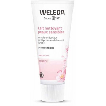 Lait nettoyant Peaux sensibles 75ml - Weleda