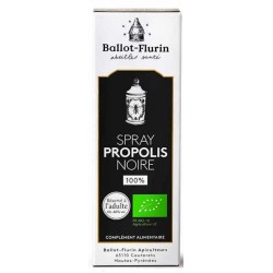 Spray Propolis noire française 15ml Ballot-Flurin