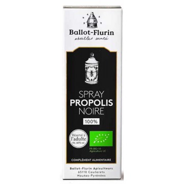 Spray Propolis noire française 15ml Ballot-Flurin