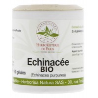 Echinacée Bio 60 gélules de 230mg - Herboristerie de Paris echinacea purpurea défenses naturelles Aromatic provence