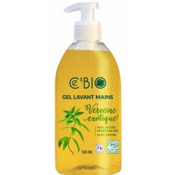 Gel lavant mains Verveine exotique 500 ml Cé'Bio