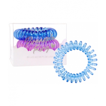 Set de 3 élastiques Pineapple ring blue  - Les Secrets De Loly