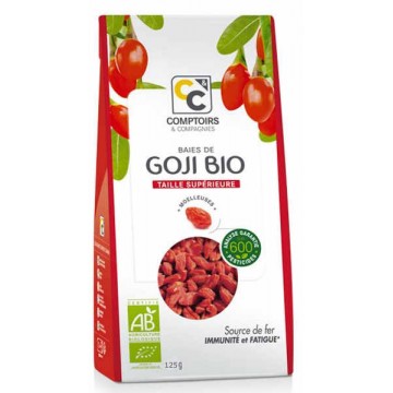 Baies de goji bio 125 gr Comptoirs et Compagnies