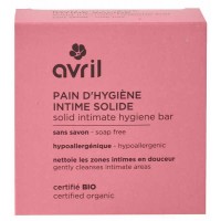 Pain d'hygiène intime solide certifié Bio 110g Avril test dermatologique et gynécologique inca inchi Aromatic provence