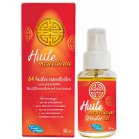 Huile merveilleuse aux 64 huiles essentielles 50ml Phytofrance massage du dos et des articulations Aromatic provence