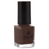 Vernis à ongles Ebène 7ml Avril Cosmétique se marie avec les peaux foncées Aromatic provence