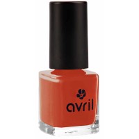 Vernis à ongles Rouge Brique No 863 7ml Avril Cosmétique rouge chaleureux Aromatic provence