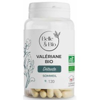 Valériane bio 120 gélules Belle et Bio belle & bio sommeil relaxation Aromatic provence