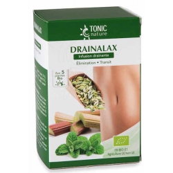 Drainalax tisane bio Elimination Transit 20 sachets Tonic Nature