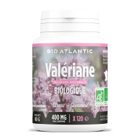 Valériane bio 400mg 200 comprimés Bio Atlantic GPH Diffusion sommeil Aromatic provence