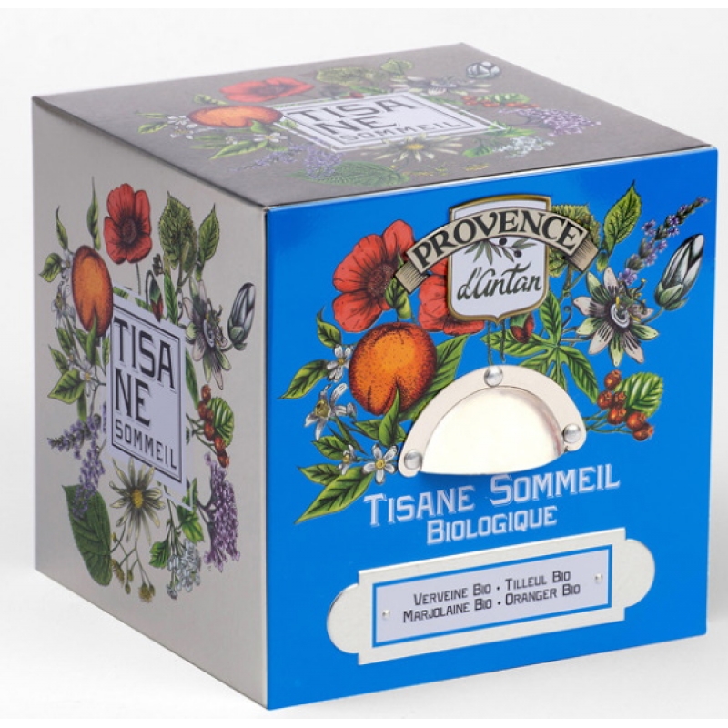 Tisane cube Hiver BIO - coffret métal 24 sachets