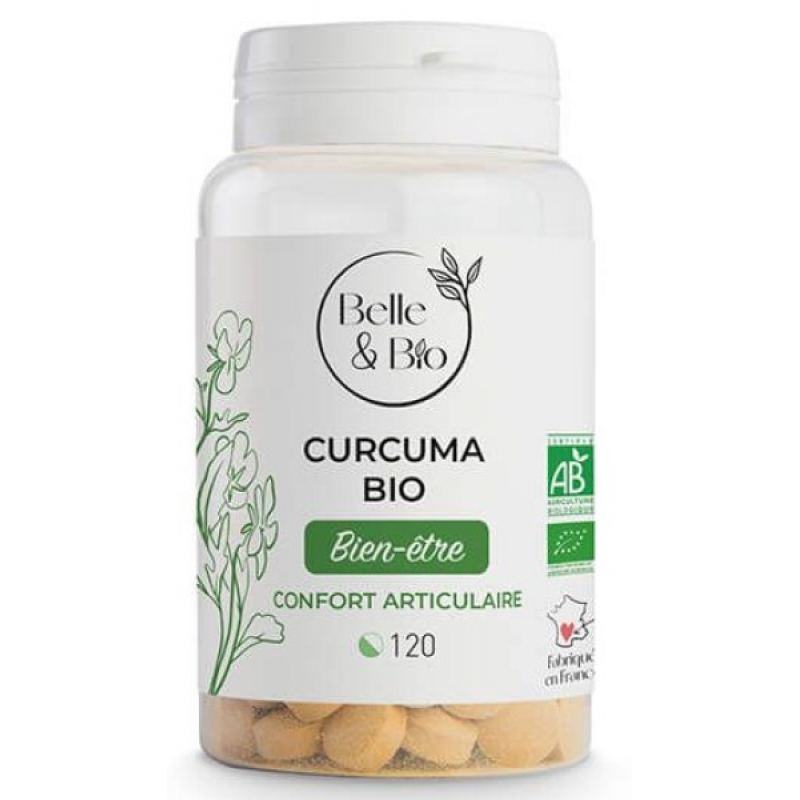 Curcuma bio en comprimés bio 400mg