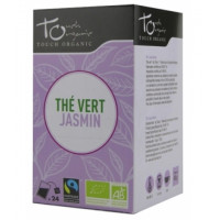 thé vert au Jasmin 24 infusettes Touch Organic, thé vert au Jasmin 24 infusettes, Touch Organic,aromatic provence