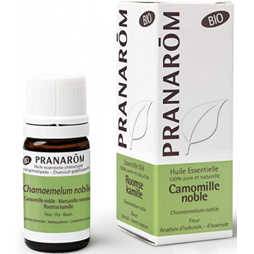 Huile essentielle de Camomille noble Bio Flacon compte gouttes 5 ml Pranarôm