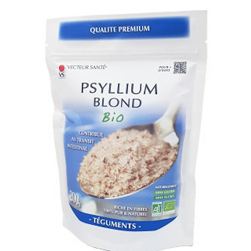 Psyllium blond - Plantago ovata - poudre extra fine