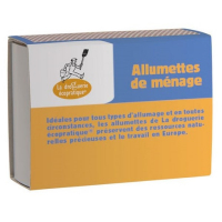 4 boîtes 100 allumettes Mixte x4 - Droguerie Ecologique Aromatic provence