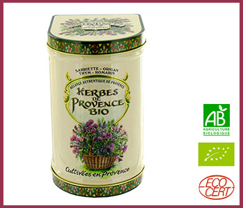 herbes-de-provence bio boîte 100 gr Provence d'Antan