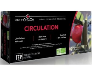 Circulation bio ampoules TEP - DIET HORIZON