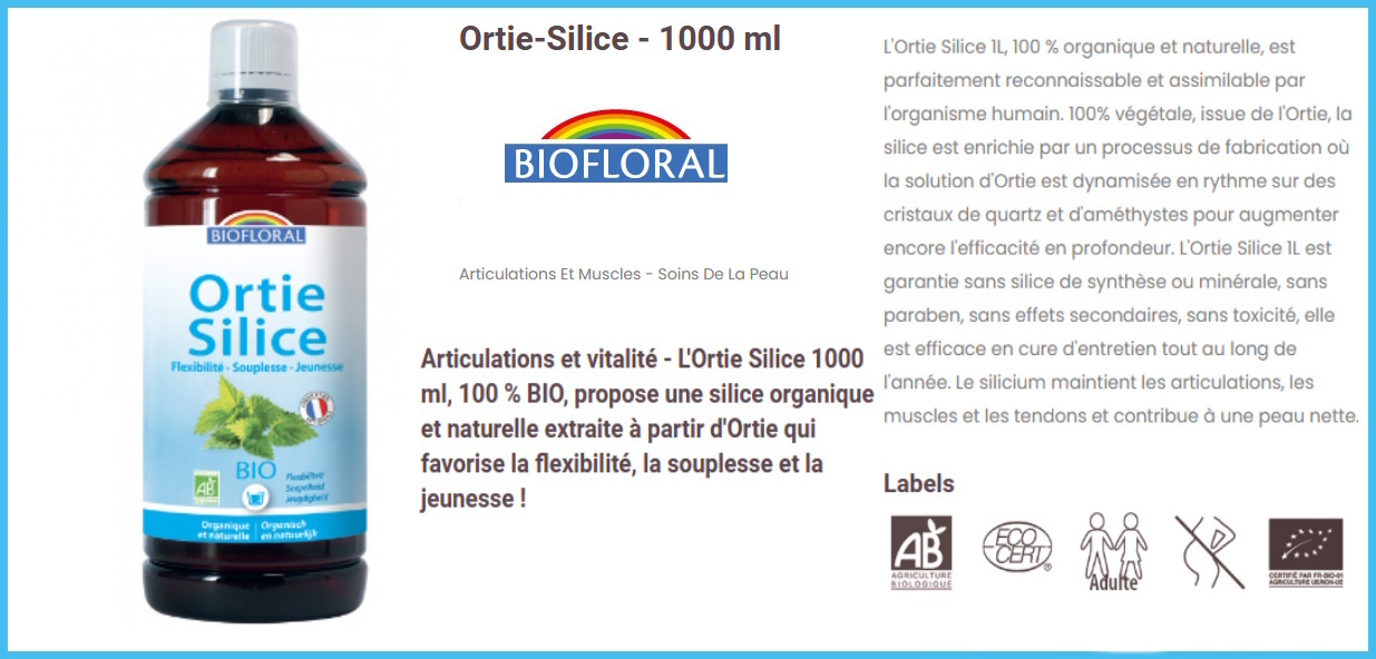 Teinture-mère de Prêle des Champs Bio - 100 ml - Ladrôme